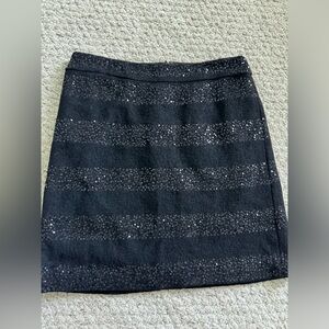 LOFT glittery sequin mini skirt